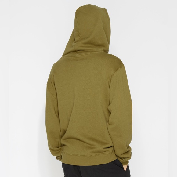 USED- Like NEW! Banks Journal PRIMARY HOOD DELUXE FLEECE- Military Olive Green - Picture 3 of 4